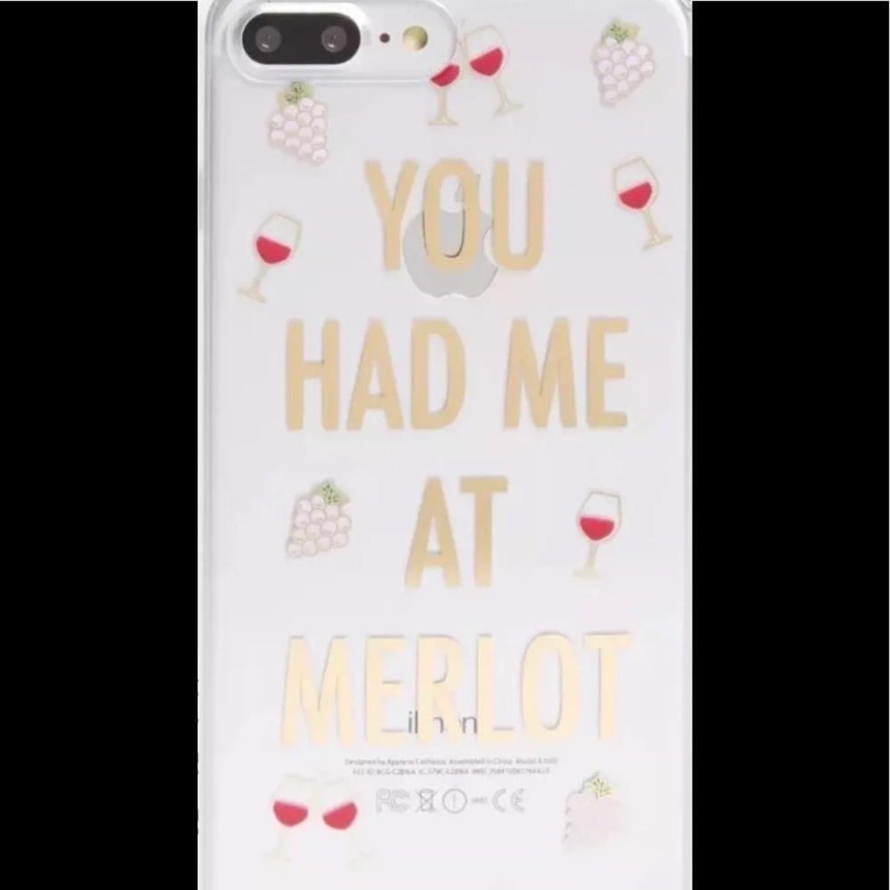 Sonix iPhone 7/8 Case / YOU HAD ME AT MERLOT - Picture 7 of 8